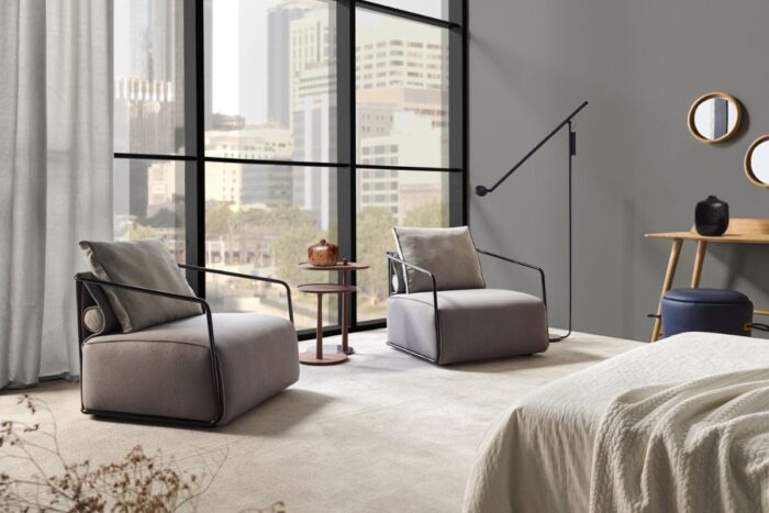 ADEX butaca auxiliar para Hotel y Vivienda - Mobiliario Living Hospitality Belta Frajumar