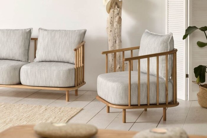CAGE sofá y butaca - Muebles de diseño exclusivo Beltá Frajumar