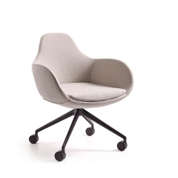 PUNK swivel armchair with wheels - Furniture Beltá Frajumar