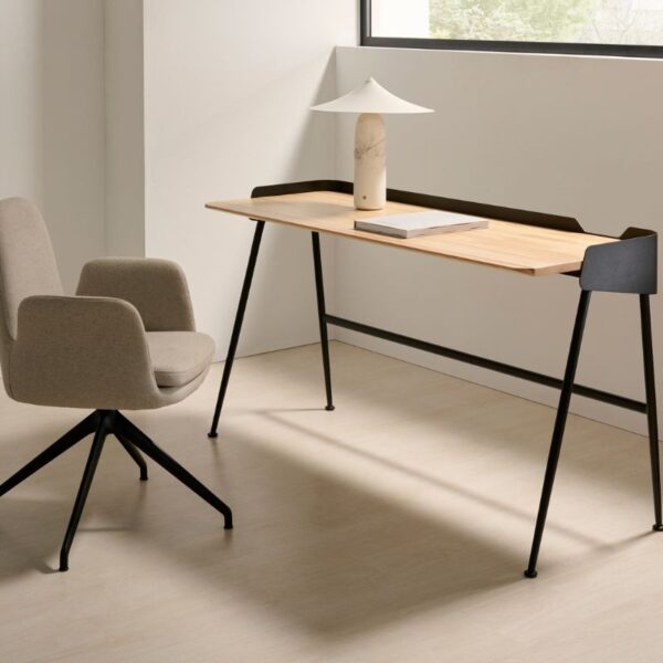 EVEN Swivel Chair, NEMY Desk - Beltá Frajumar Furniture